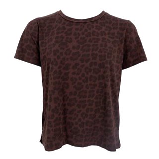Black Colour - Zelda SS T-shirt - Coffee Leo